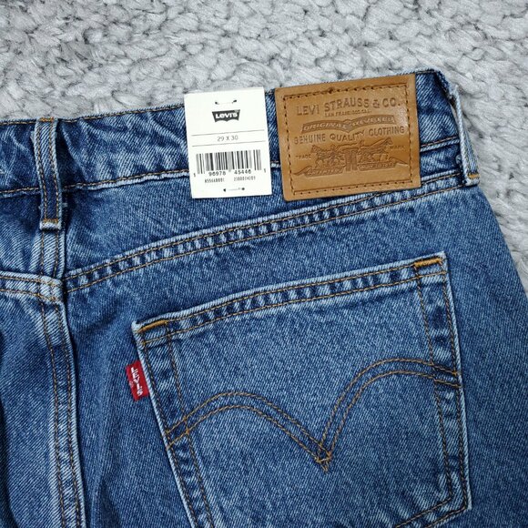 Levi's Premium Low Loose Y2K Blue Jeans Size 29 x 30 Revolve Relaxed - Picture 4 of 12